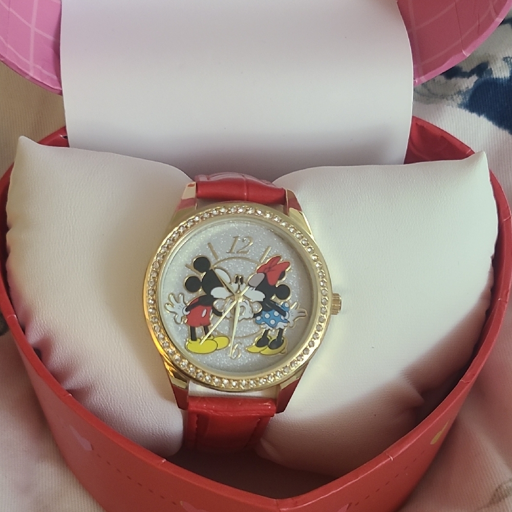 Disney Heart-Shaped Red Box